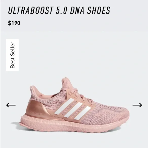 adidas Women's Ultraboost 5.0 DNA Running Shoes, Wonder Mauve